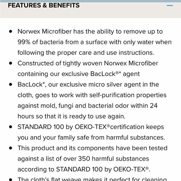 Norwex Stainless Steel Cloth Snowflake Limited Edition NWOT - Picture 7 of 11